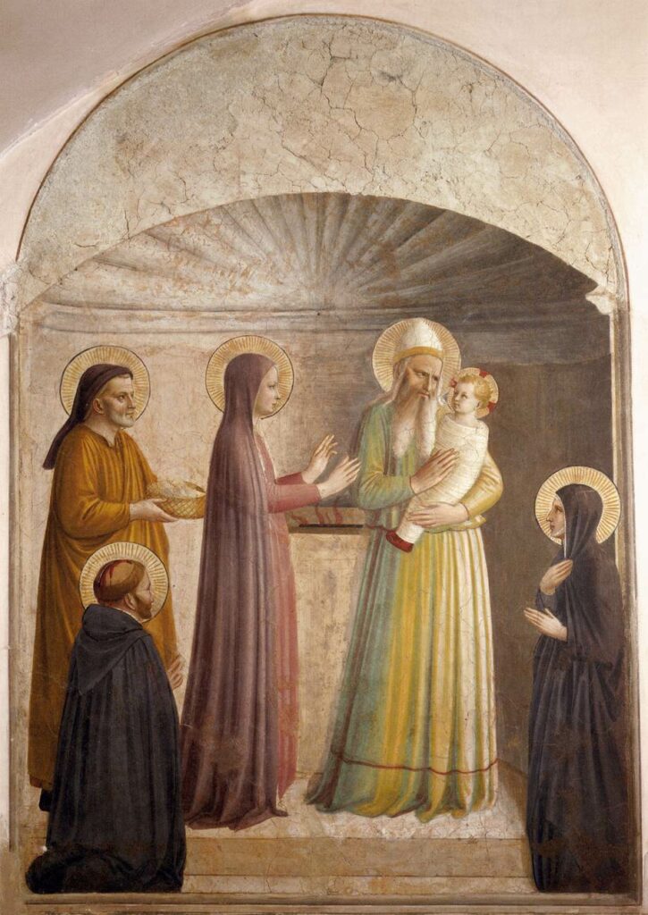 Fra Angelico-Presentation de Jésus au Temple